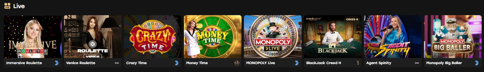 insertcoin casino live